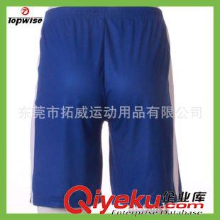 跑步服系列 工厂直供 吸湿排汗运动球衣球裤 热升华抽绳足球短裤