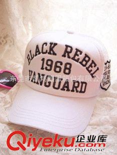 网帽 【东莞厂家订做】2015春夏潮新款BLACK REBEL绣花男女棒球帽网帽.