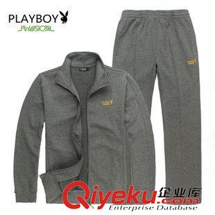 未分类 PLAYBOY/花花公子春秋季男运动服套装中老年运动服套装男