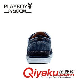 四季潮流 PLAYBOY/花花公子轻质帆布鞋纯色男鞋休闲品牌时尚牛仔布板鞋