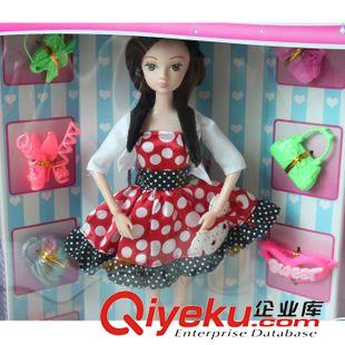 2月新产品 2015年新款时尚盒装芭比娃娃 女孩子换装芭比玩具 过家家娃娃公仔