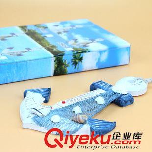 9月5号新品 地中海风格木质船锚温度计家居装饰品 义乌工艺品批发