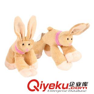 毛绒玩具 毛绒玩具公仔 兔子 新年福熊儿童玩偶 礼品礼物2个