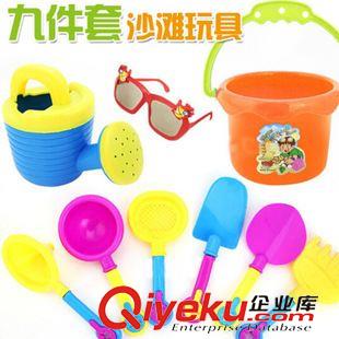 夏天类 超酷太阳墨镜9件套沙滩桶 沙滩洗澡/戏水益智玩具