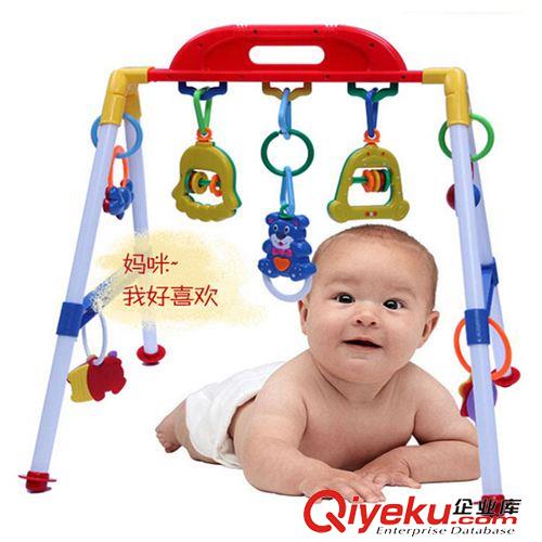 婴儿类 婴儿宝宝健身架 带音乐锻炼架婴儿站立架 小孩玩具健身架器
