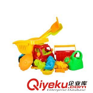 地摊玩具 盛阳968 超大号儿童沙滩玩具套装 玩沙挖沙 玩水工具 沙滩玩具车原始图片2