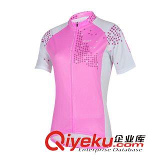 骑行服单件上衣 格调粉色女款夏季户外自行车骑行上衣 防紫外线 一件代发女装ebay