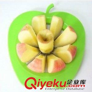 未分类 加厚炫彩不锈钢切苹果器 水果切苹果切片器 厂家直销
