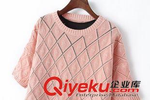 未分类 LY秋季新款韩版女装流苏背心中袖套头针织衫蕾丝两件套毛衣上衣女