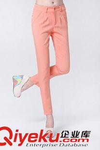 长裤 2015夏季新品休闲裤子女 韩版女装潮显瘦修身品牌女裤 一件代发