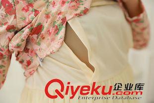 孕妇连衣裙 孕妇连衣裙韩版修身性感网纱拼接长袖裙哺乳裙