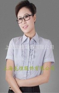 女装 上海定做衬衫厂家/新品时尚女式衬衫 / 长袖职业装衬衫