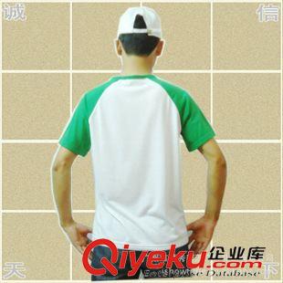 低端活动服饰 广州服装厂插色圆领棉质文化衫团体服装定做