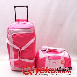 库存2件套拉杆箱 外贸整单库存行李箱   粉色两件套拖轮包 拉杆包