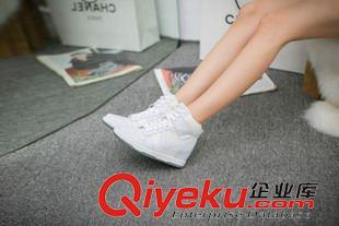15天以内新款 2015新款高帮鞋内增高女鞋休闲鞋秋季韩版运动鞋女单鞋运动风潮鞋