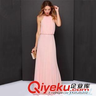 5.26号新款 2015 速卖通热卖ebay 粉色蓝色仙女长裙