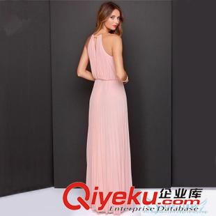 5.26号新款 2015 速卖通热卖ebay 粉色蓝色仙女长裙