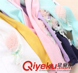 9月新品 外贸童装批发 女童打底裤  花朵 纯棉童裤 韩版小脚长裤 15新秋款