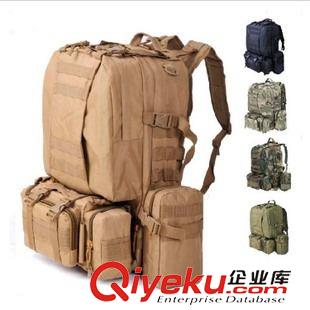 其它用具 登山背包 双肩 男女款50L 战术攻击背包组合包旅行旅游包
