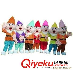 动画片人物系列 厂价批fk通(七个小矮人)人偶服装、影视主题动漫表演服装