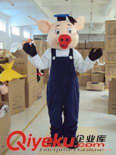 猪系列 供应猪造型卡通人偶服装、行走卡通人偶表演服装、卡通公仔可爱猪