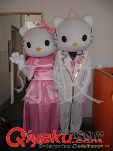 猫系列 特价供应KT猫造型卡通人偶服装、婚庆典礼表演礼服、促销活动服装