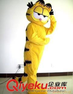 猫系列 厂价热销加菲猫系列行走卡通人偶表演服、影视主题动漫表演服加菲