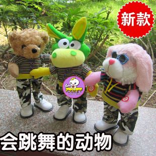 【热销产品推荐】 供应会跳舞的熊驴狗 创意玩具礼品 新奇特智能唱歌毛绒 泰迪熊