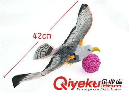 电动玩具 2538B会扇翅膀的吊线飞鹰 电动玩具 会叫会发光的电动飞鹰批发