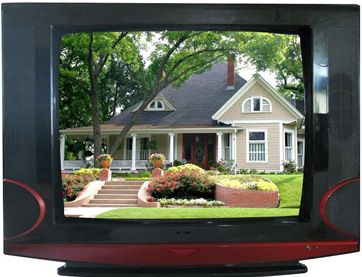 出口南美CRT TV 出口全新管SLIM21” 超薄纯平彩色电视机