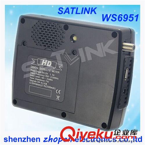 satellite finder meter 高清带灯带屏外贸热销寻星仪SATLINK WS6951 WS-6951