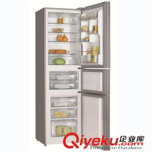三门冰箱 新品热销奥马BCD-216DECA三门冰箱 生活家用电器 厂家直销