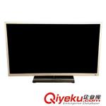 电视机 42寸电视机 金色LED超薄液晶电视 安卓网络 防爆钢化玻璃 批发