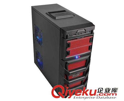机箱电源 百硕 狼蛛6 手提 USB 3.0 游戏电脑台式机箱专业批发