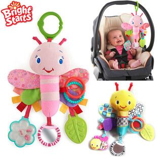 品牌婴儿玩具 外贸zp品牌bright startS蜜蜂婴儿车床挂两款 可选 款