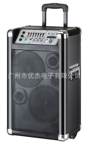 电瓶拉杆音箱 厂家直销 ktv专业舞台演出拉杆音响 广州专业舞台有源音箱