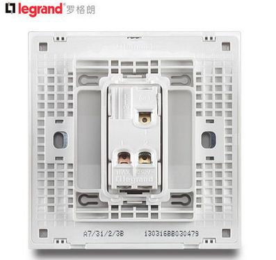 TCL罗格朗开关插座 TCL开关插座tcl罗格朗开关面板 尚韵一位双控带荧光开关