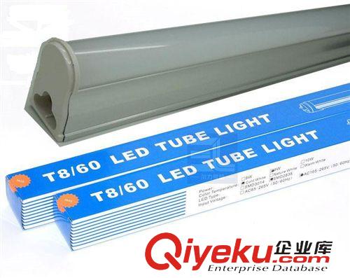 LED照明灯具 供应T5一体支架LED灯管 4W，7W，10W，13WLED奶白灯管
