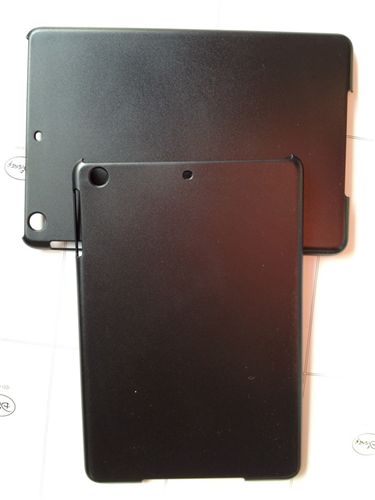 新产品 厂家直销 ipad mini2双面磨砂素材 mini2 pc贴皮水贴单底壳 批发