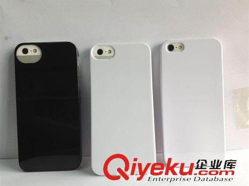 新产品 供应苹果4s贴皮素材壳 iphone4s pc全包素材手机套 4s贴钻手机套