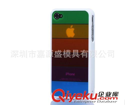 IPHONE4手机壳 厂家供应 韩国 苹果4保护套 4G彩虹手机壳 多色手机保护套 批发
