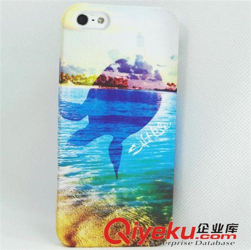 IPHONE5S 水贴手机壳 IPHONE5S手机保护套 苹果5S手机壳 OEM来图案订制外壳