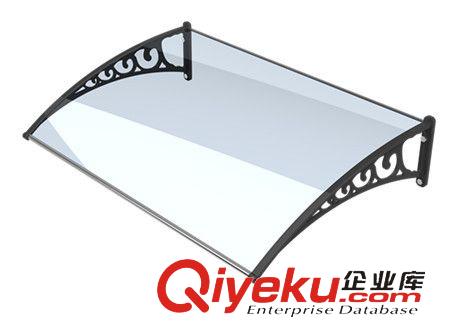 PC雨棚支架 遮光遮阳阳光板雨篷窗台PC雨棚支架WF800款【尺寸可定制】