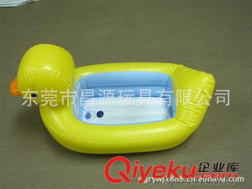 婴儿游泳池 （厂家定做）充气儿童水池 充气鸭子水池（95*50cm）
