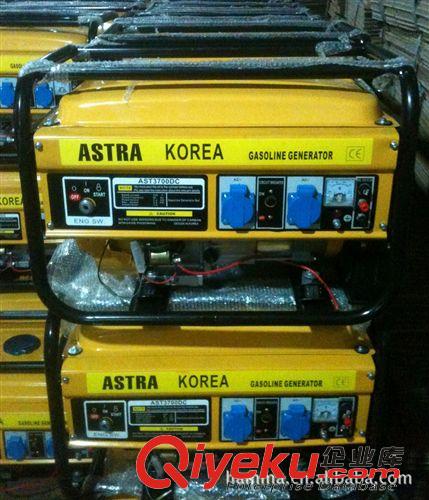 发电机组 ASTRA KOREA 汽油发电机 2KW， 畅销款