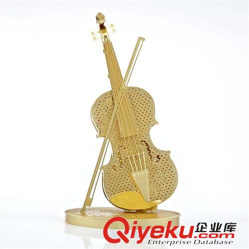 金属拼装模型 P023G小提琴小玩意创意zakka风杂货韩国工艺品  新奇特精品店货源