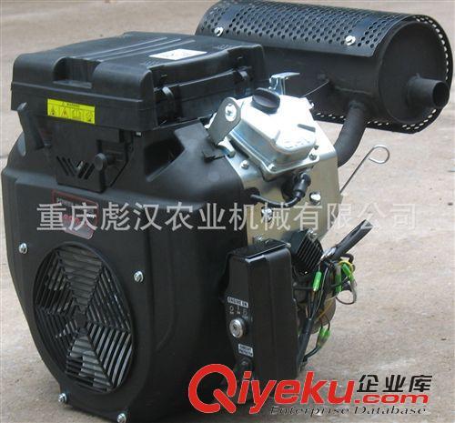 内燃机 大型马路切割机专用动力-“彪汉”2V78双缸汽油发动机，22P马力。
