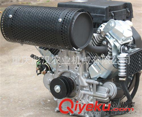 内燃机 大型马路切割机专用动力-“彪汉”2V78双缸汽油发动机，22P马力。