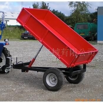 拖车 供应载重0.5吨，人工辅助自卸，轻型农用拖车
