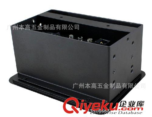 滑盖式铝合金桌面插座 本高DL-0420滑盖式铝合金桌面插座/多媒体桌面线盒
